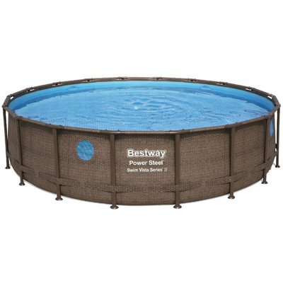 Каркасный бассейн Bestway Rotang 56977 (549х122 см) ротанг